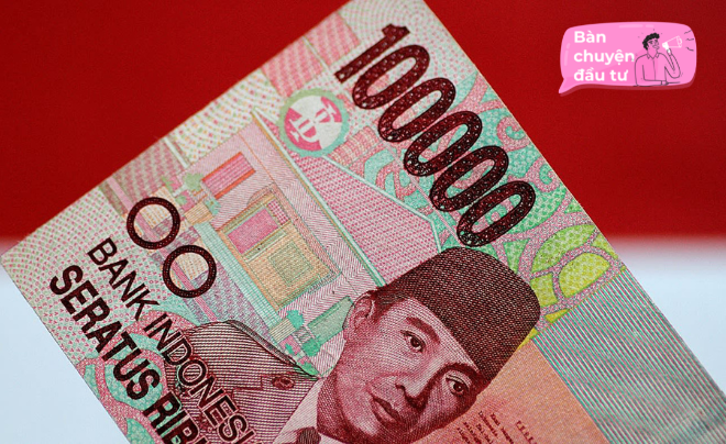 Đồng rupiah của Indonesia được dánh giá là đồng tiền có bị mất giá